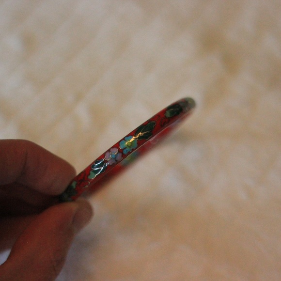 Floral Print Bangle - Picture 3 of 3